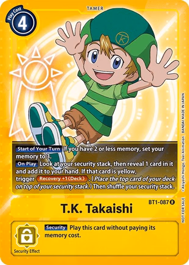 T.K. Takaishi (Official Tournament Pack Vol.3) trading card